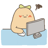 Sleepy Tired At Work Sticker by Dax and Family