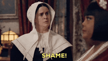 Comedy You Should Be Ashamed GIF by CBS