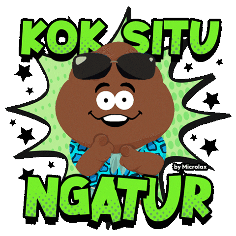 PharosMicrolax giphyupload office poop lucu Sticker
