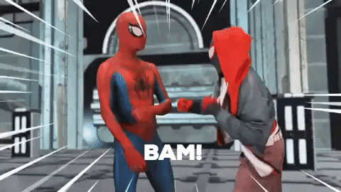 Hit Me Spider-Man GIF by The Sean Ward Show
