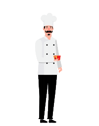 Chef Sticker by Pasta Panas