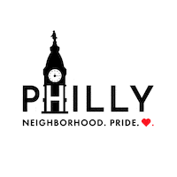 becausephillyislove love pride philly northphilly Sticker
