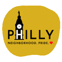 becausephillyislove love pride philly northphilly Sticker
