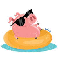 Fun Swimming Sticker by Sansiri PLC