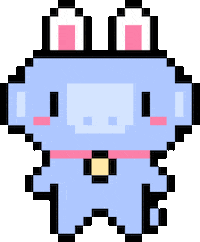 discordofficial pixel pixelart bunny pet Sticker