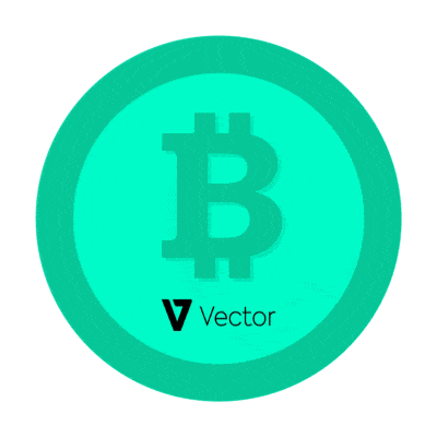vertex_crypto bitcoin cryptocurrency btc vector Sticker