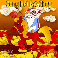 Chinese New Year Penguin GIF by Pudgy Penguins