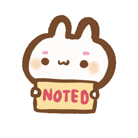 Dog Bunny Sticker