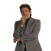 Nervous React Sticker by Celebrity Apprentice Australia