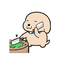 Dog Tango Sticker by namsee