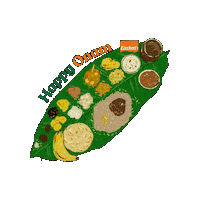 Onam Happyonam Sticker by EasternMasalas