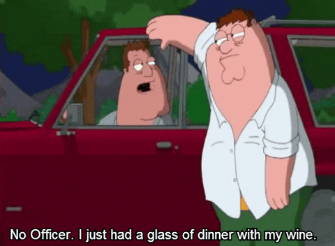 family guy dont drink and drive GIF