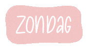 Happy Sunday Week Sticker by Prullemupke