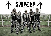 Swipe Up Heavy Metal Sticker by Sabaton