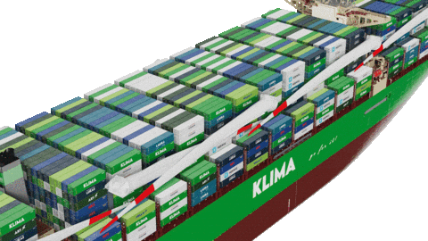 Wind Ship Sticker by Lukas Klima