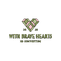 Brave Heart Sticker by Kappa Delta