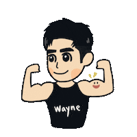 Wayne Sticker