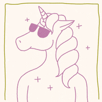 askpivot chill sunglasses unicorn get it GIF