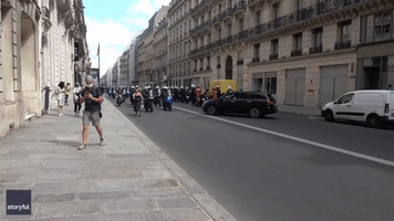 Protestors Clash With Police in Paris Over Vaccination Campaign