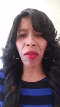 donnathomas-rodgers omg scared talking extra GIF