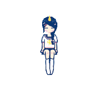 Japan Meditation Sticker by Shiitake
