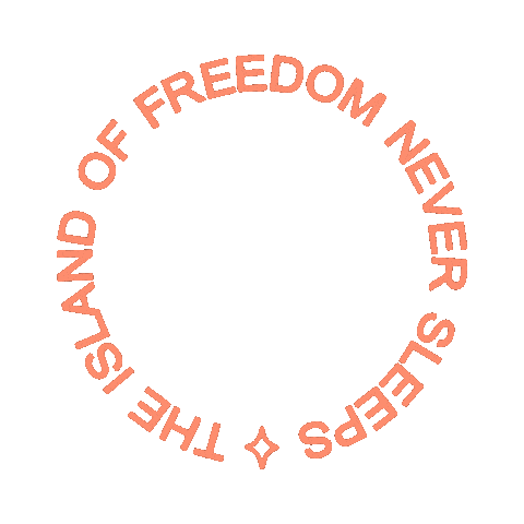 Islandoffreedom Sticker by Sziget Festival
