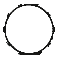 gflipdrums music australia queer drums Sticker