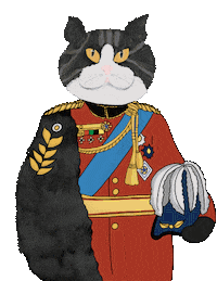 lhedly tomcat Sticker