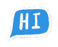 Whats Up Hello Sticker by Abitan