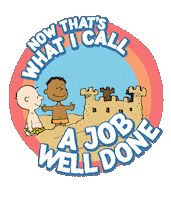 Happy Charlie Brown Sticker by Peanuts