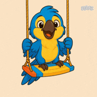Happy Day Macaw GIF by Feraz NFT