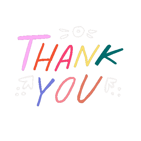 Thank U Sticker by BrittDoesDesign
