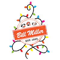 Christmas Tree Sticker by Bill Miller Bar-B-Q