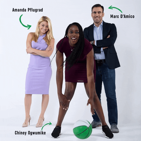 chiney ogwumike marc d'amico GIF by Boston Celtics