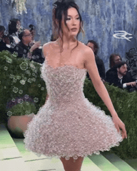Met Gala Bubbles GIF by Respective