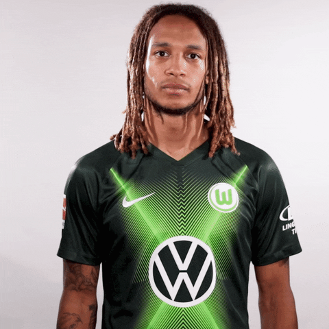 Kevin Mbabu Love GIF by VfL Wolfsburg
