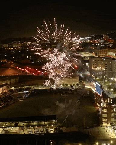 4Th Of July Fireworks GIF by El Paso Locomotive FC