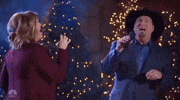christmas in rockefeller center tricia yearwood GIF by NBC