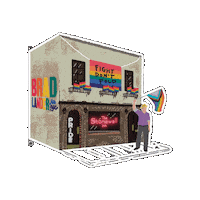 Pride Stonewall Sticker by Brad Lander