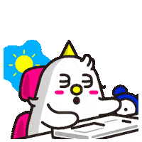 sweetmonster work company overtime 일 Sticker