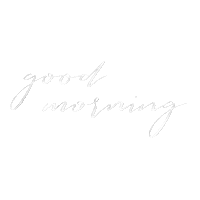 Good Morning Sticker