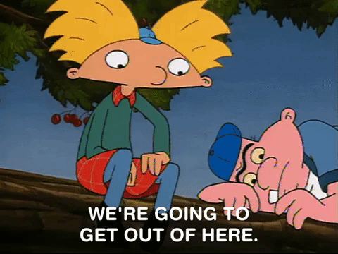 hey arnold nicksplat GIF