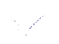 vantale splatter vantale rygg Sticker