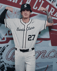 Bronco Baseball GIF by Santa Clara Broncos