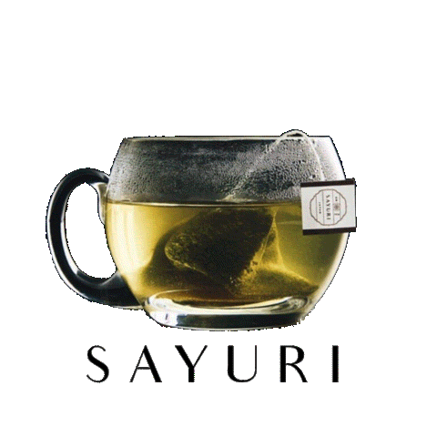 Sayuritea giphyupload green tea sayuri Sticker