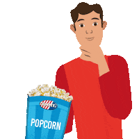 Jimmyspopcorn movie cinema share popcorn Sticker