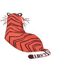 Home Tiger Sticker by WWF Deutschland