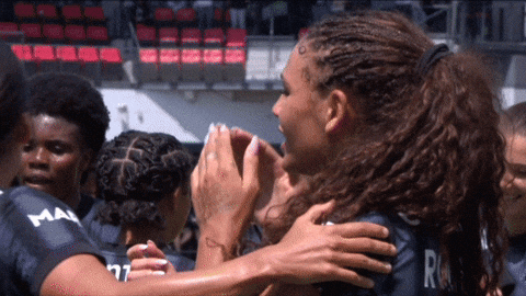 Goalcelebration Hug GIF by National Women's Soccer League
