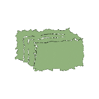 Hay Bale Horse Sticker by NordenMfg