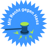 Justice Hate Speech Sticker by HateAid